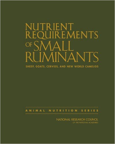 Nutrient Requirements book